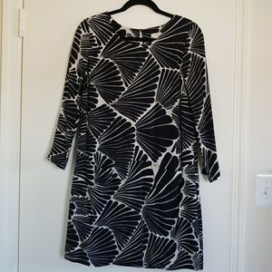 J. Crew Jules dress in fanfare